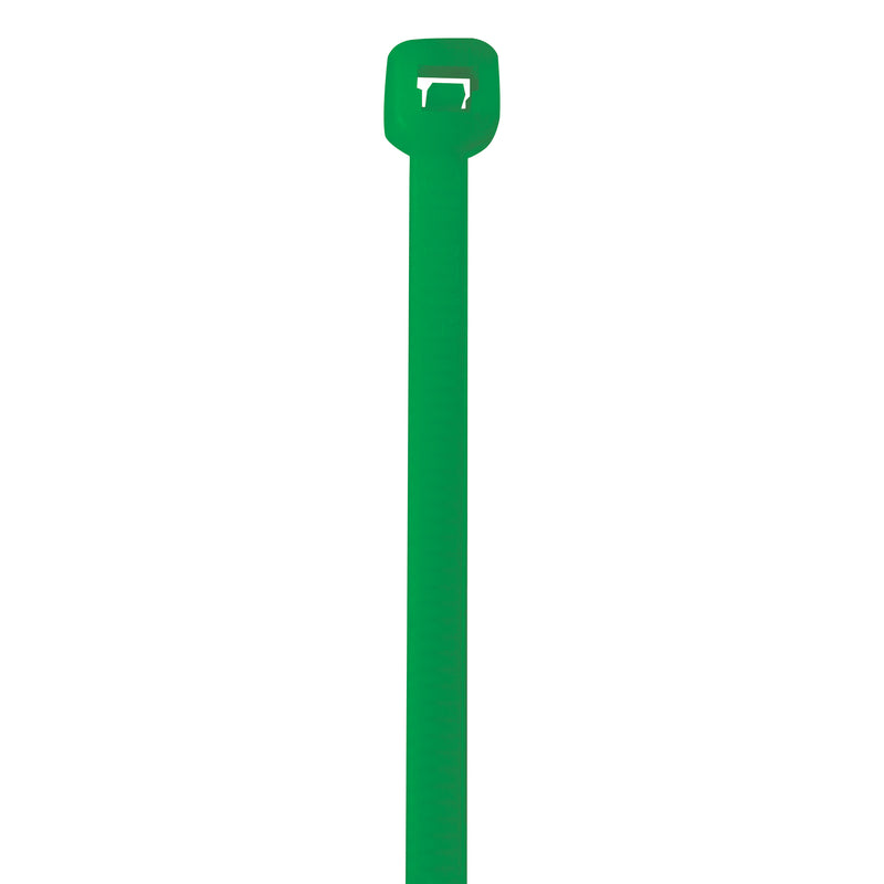 11" 50# Green Cable Ties (CT115A) Case Of 1000