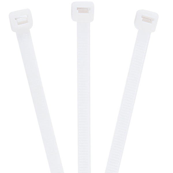 13" 120# Cable Ties - Natural, Case Of 100 Case Of 100