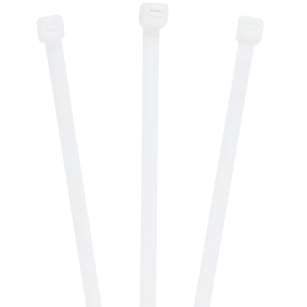 24" 120# Cable Ties - Natural, Case Of 100 Case Of 100