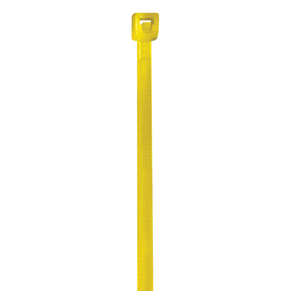 4" 18# Yellow Cable Ties (CT422C) Case Of 1000