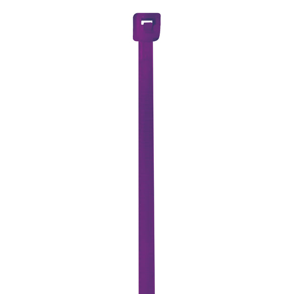 4" 18# Purple Cable Ties (CT422E) Case Of 1000