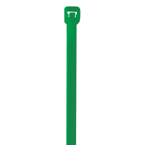8" 40# Green Cable Ties (CT444A) Case Of 1000