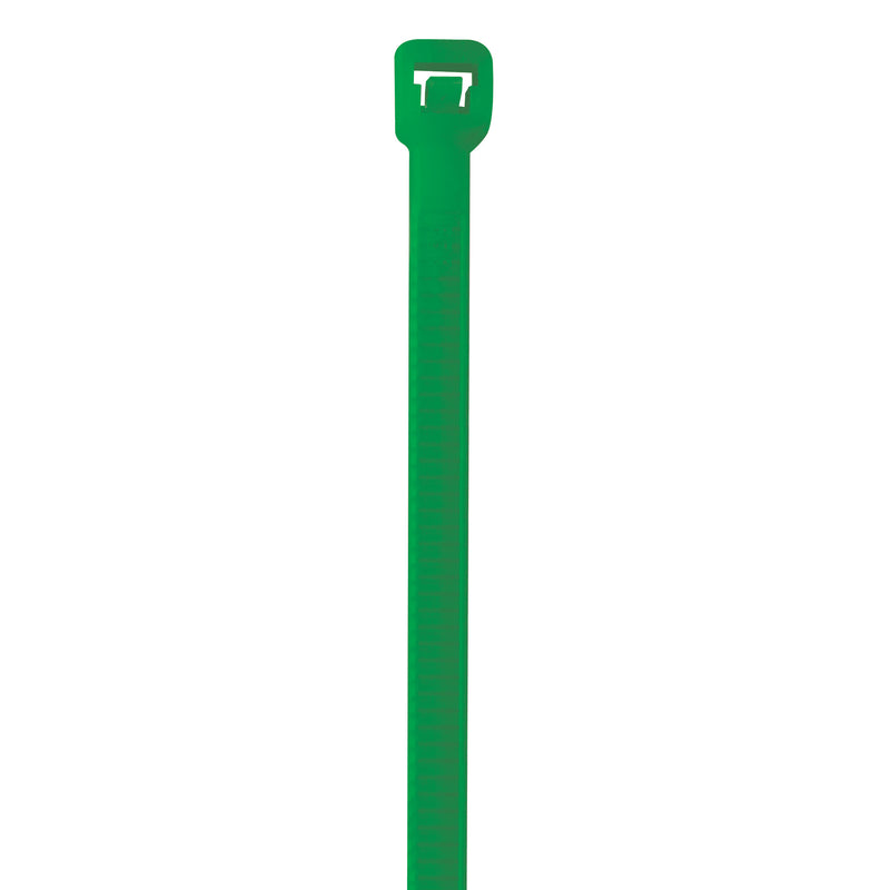 8" 40# Green Cable Ties (CT444A) Case Of 1000