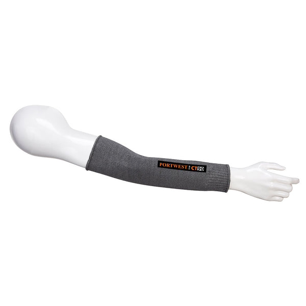 Portwest® CT Cut A8 Sleeve, Gray, Size  (CT90GRR) Each