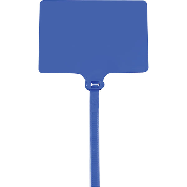 6" 120# Blue Identification Cable Ties (CTID83) Case Of 100
