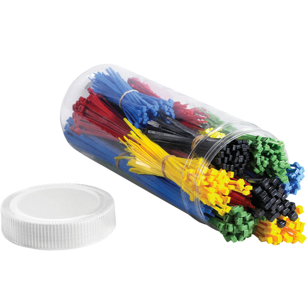 Cable Tie Kit - Assorted Colors (CTKIT15) Case Of 1000