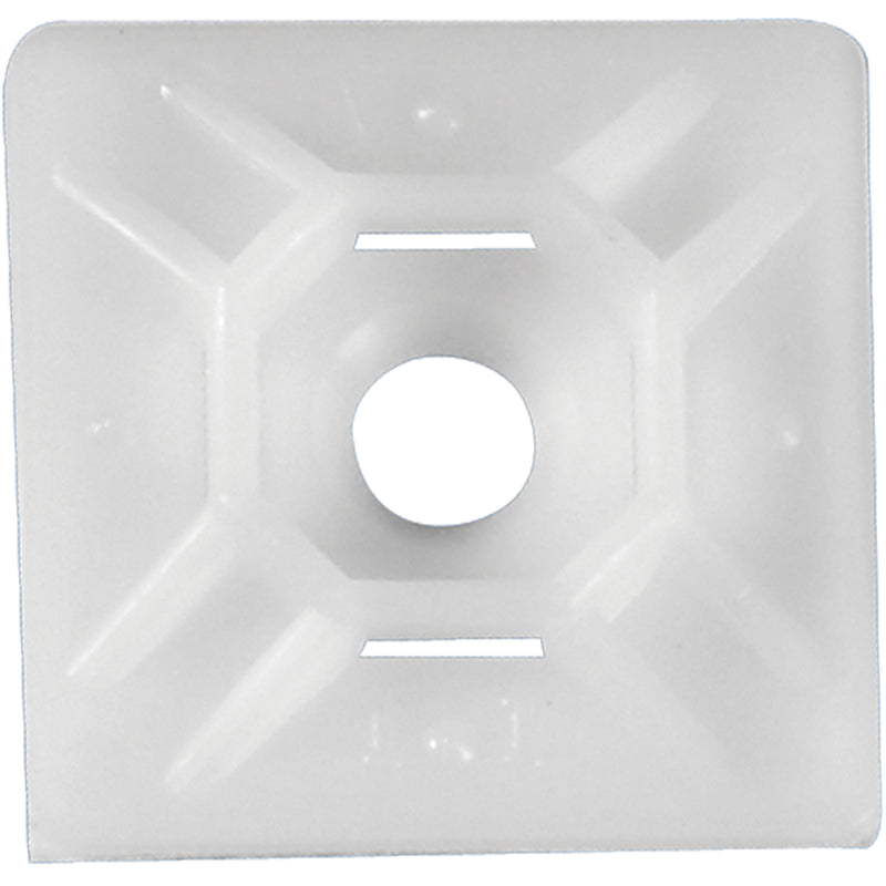 1 1/2 x 1 1/2" Natural Cable Tie Mounts (CTM15N) Case Of 100