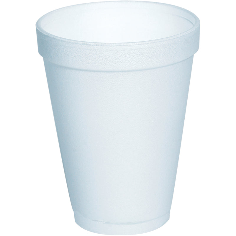 Foam Cups - 10 oz., Case Of 1000 Case Of 1000