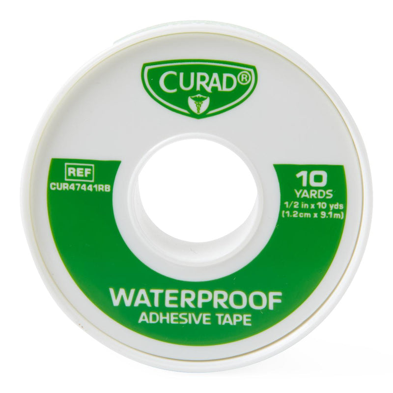 CURAD Waterproof Adhesive Tape, 1/2" x 10 yd., 1/EA  (CUR47441RBH) Each