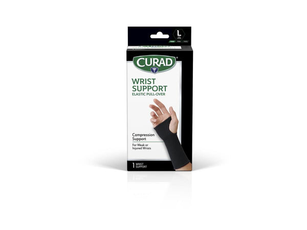 CURAD Elastic Pull-Over Wrist Support, Size L, Retail Packaging, 1 EA (CURORT196LHH) Each