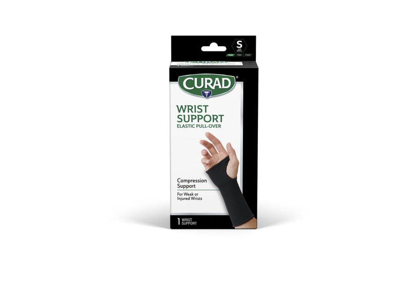 CURAD Elastic Pull-Over Wrist Support, Size S, Retail Packaging, 1 EA (CURORT196SHH) Each