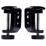 Art Noir® Art Noir Tattoo Towel Dispenser Pole Mount Clamps, Case of 24 (HOSD-2PCLAMP) Case of 24
