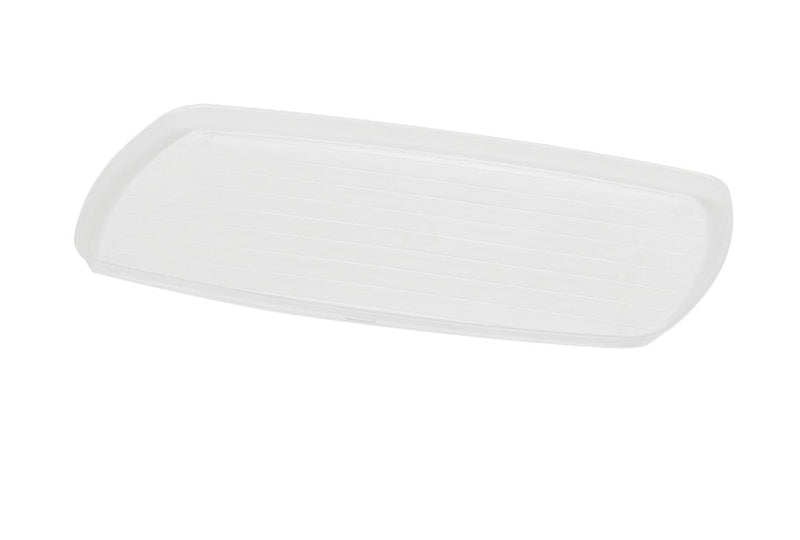 Deluxe Bedside Service Tray with Ridges, Pigment Free, 100/CS  (DYNEC80445C) Case of 100