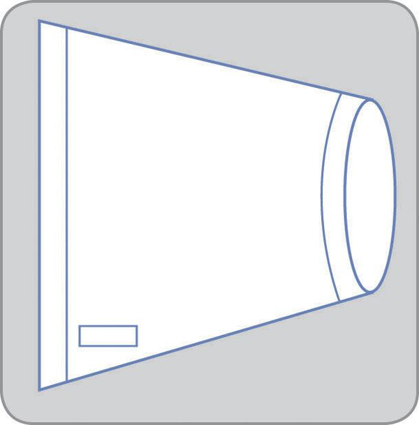 Sterile Rectangular Bag with Elastic Band, 48" x 48", 25/CS (DYNJE64848S) Case of 25
