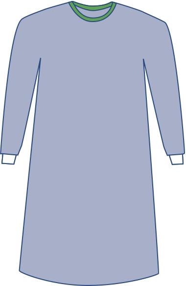 Nonsterile Nonreinforced Eclipse Gowns, 100/CS (SPT-2002CS) Case of 100