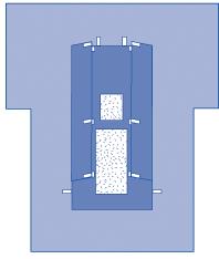 Sterile CVMax Cardiovascular Drape with Chest Incise, 110" x 124" x 80", 6/CS  (DYNJP4012) Case of 6