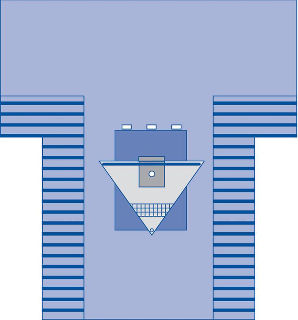 Sterile Knee Arthroscopy T-Drape with Fluid Control Pouch, 114" x 122" x 90", 6/CS  (DYNJP8102) Case of 6