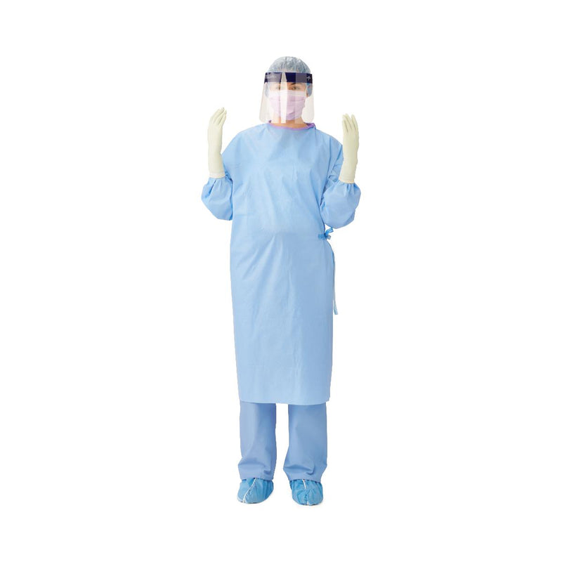 Sterile Nonreinforced Sirus Surgical Gowns with Set-In Sleeves and Towel, Size L, 20/CS  (DYNJP2001S) Case of 20