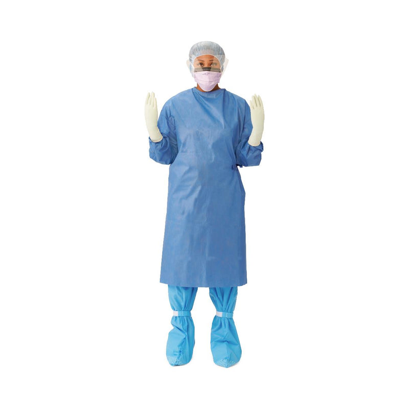 Sterile Orbis Breathable Film Surgical Gown, AAMI Level 4, Size XL, 47" Length, 24/CS  (DYNJP2377P) Case of 24