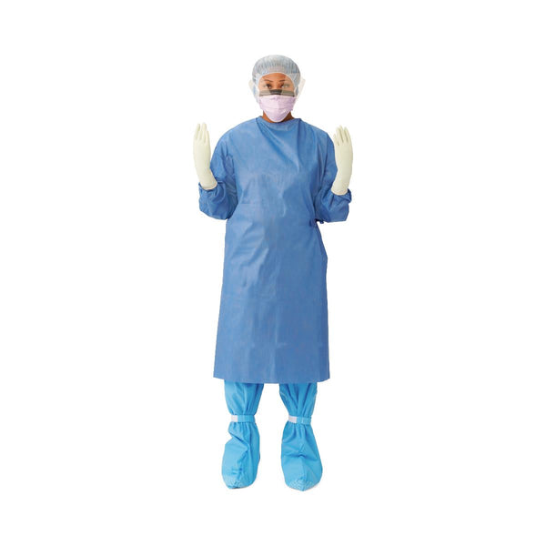 Sterile Orbis Breathable Film Surgical Gown, AAMI Level 4, Size L, 43" Length, 24/CS  (DYNJP2376P) Case of 24