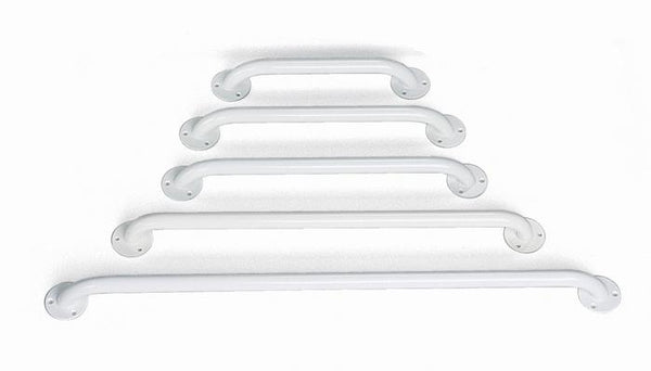 Medline White Enameled Grab Bars, 3/CS (MDS86032) Case of 3