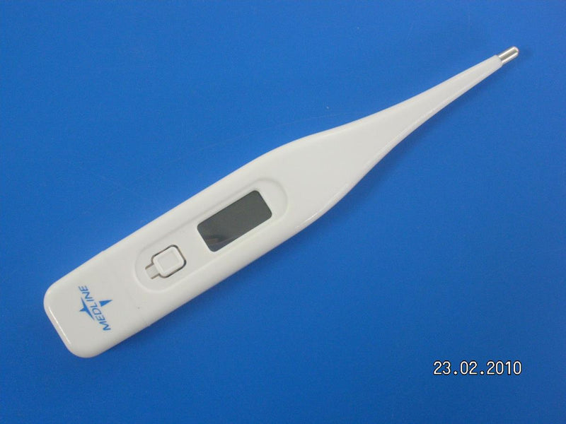 60-Second Standard Oral Digital Stick Thermometer with Fahrenheit/Celsius, 200/CS  (MDS9655) Case of 200