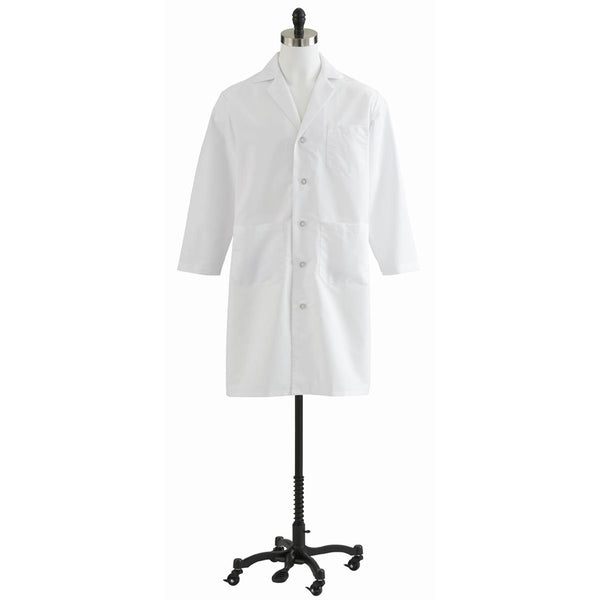 Medline Men's Full-Length Lab Coats, 1/EA (MDT14WHT54E) Each