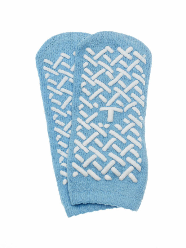 Single-Tread Patient Slippers, Teal, Toddler, 96/CS  (MDT211218T) Case of 96