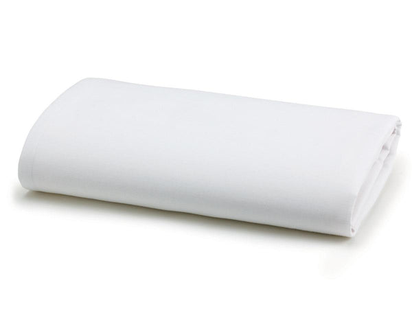 Draw Sheet, Muslin, White with Blue Stitching, 55% Cotton/45% Polyester, 54" x 72", 5 60/Case, 12/DZ  (MDTDS4M72) 1 Dozen