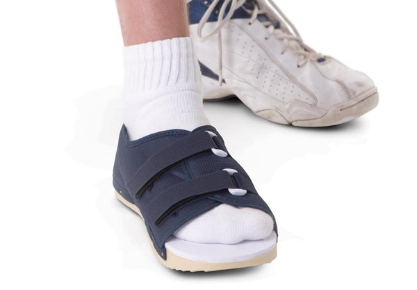 Navy Rigid Post-Op Shoe, 8-3/8" x 3", Women's Size XS, 1 EA (ORT30400WXS) Each