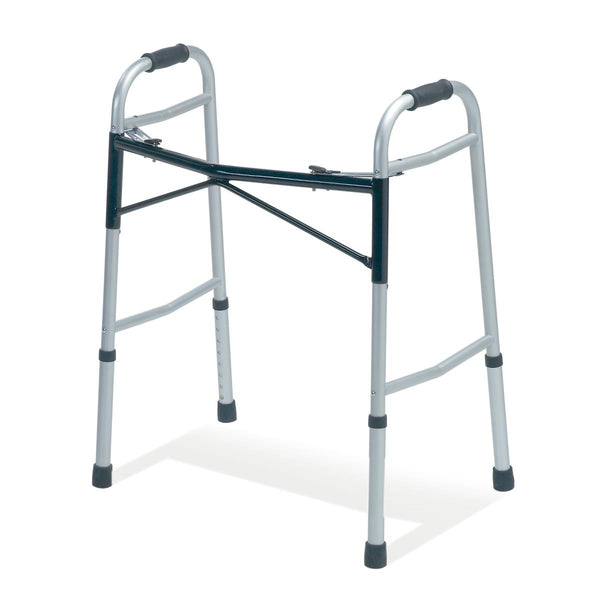 Adult Bariatric Folding Walker, 2 Button, 650 lb. Capacity, 2/CS  (G30754B) Case of 2