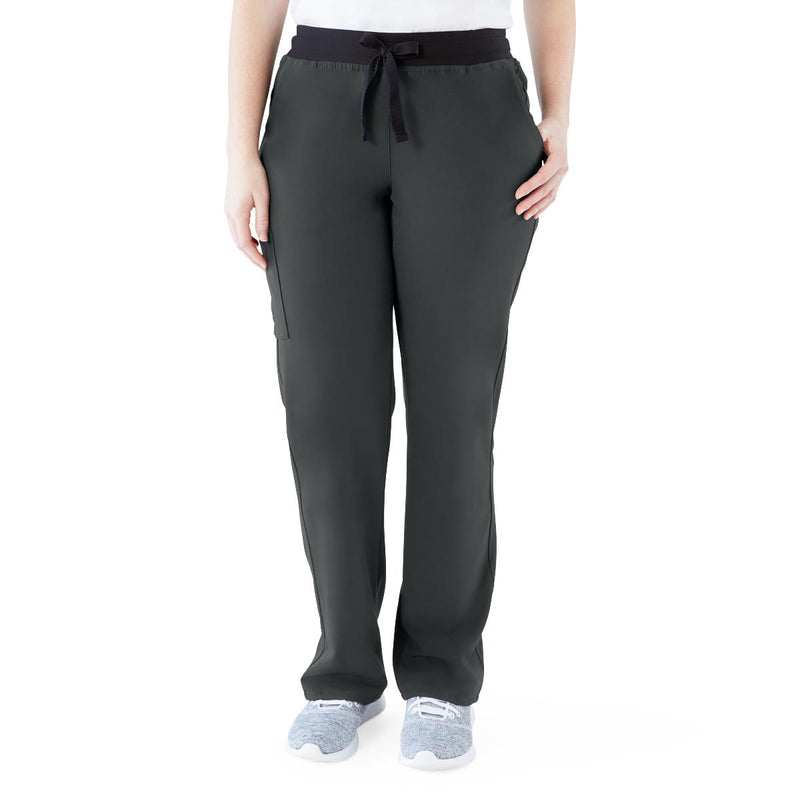 Varick AVE Women's Straight Leg Scrub Pant, Charcoal, 5XL, 1/EA  (4913CHR5XL) Each