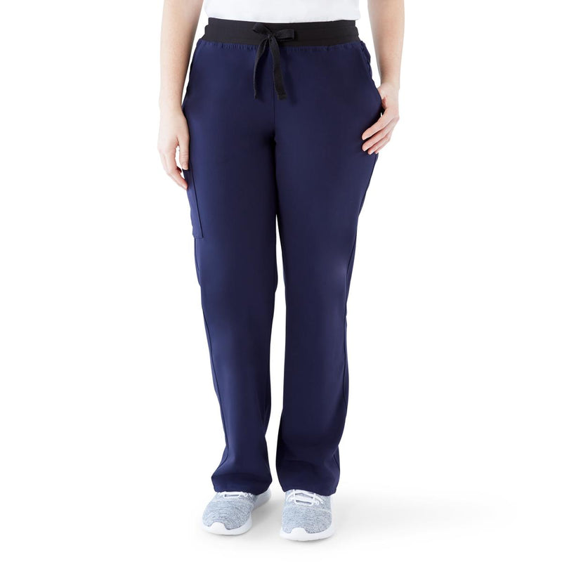 Varick AVE Women's Scrub Pant, Regular Inseam, Navy, Size M, 1/EA  (4913NVYM) Each