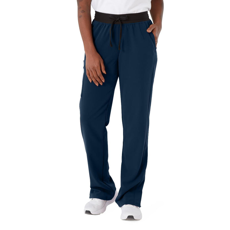 Varick AVE Women's Scrub Pant, Navy, XS Tall, 1/EA  (4913NVYXST) Each