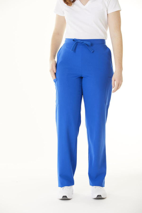 Clinton AVE Unisex Scrub Pants with 6 Pockets, Royal Blue, Size M, 1/EA  (5700RYLM) Each