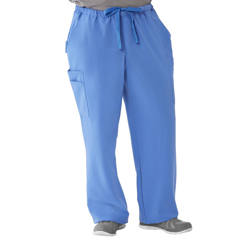 Illinois AVE Unisex Athletic Cargo Scrub Pants with 7 Pockets, 1/EA (5800CBLL) Each