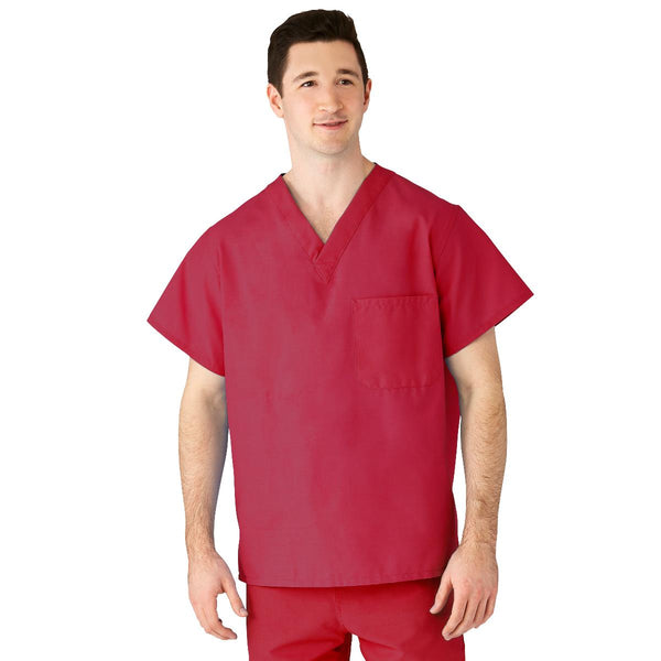 610 AngelStat 2-Pocket Scrub Tops with Medline Color Coding, 1/EA (610NTRXXXL-CM) Each