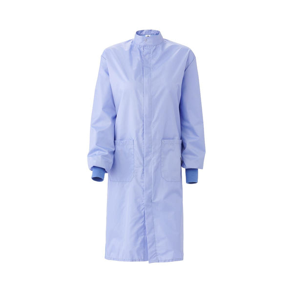 Fluid-Resistant Unisex Antistatic Lab Coat, Ceil Blue, Size 4XL, 1/EA  (6621BLC4XL) Each