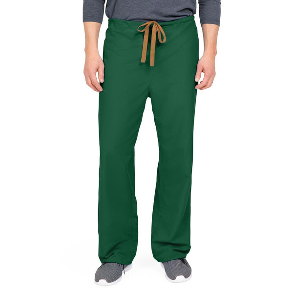 PerforMAX Unisex Reversible Scrub Pants with Front Drawstring, Evergreen, Regular Inseam, Size L, Angelica Color Code, 1/EA  (800JEGL-CA) Each