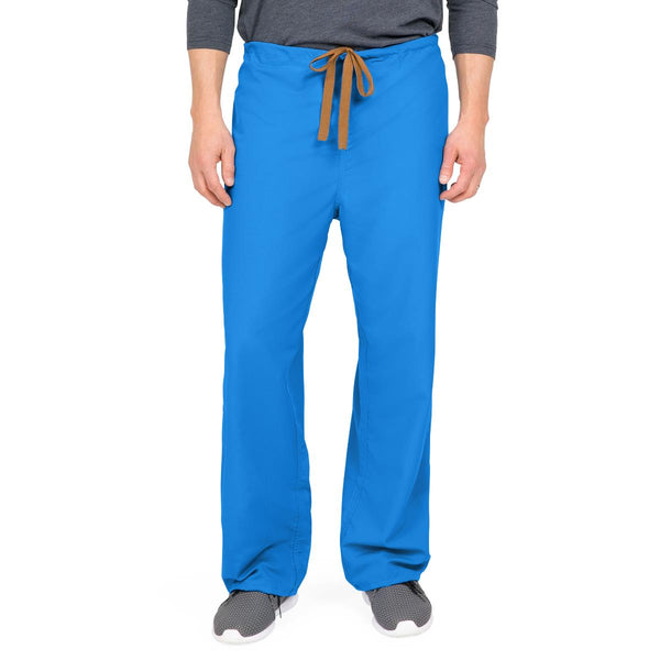 PerforMAX Unisex Reversible Scrub Pants with Front Drawstring, Royal Blue, Regular Inseam, Size 3XL, Angelica Color Code, 1/EA  (800JRLXXXL-CA) Each