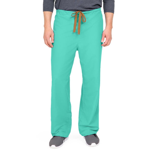 PerforMAX Unisex Reversible Scrub Pants with Front Drawstring, Jade, Regular Inseam, Size 2XL, Angelica Color Code, 1/EA  (800NTJXXL-CA) Each