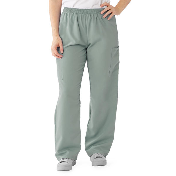 PerforMAX Unisex Elastic Waist Scrub Pants, Size XL Regular Inseam, Misty, 1/EA  (850NTZXL) Each