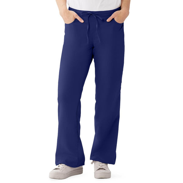 PerforMAX Women's Modern Fit Boot-Cut Scrub Pants with 2 Pockets, Navy, Size 2XL, 1/EA  (865NNTXXL) Each