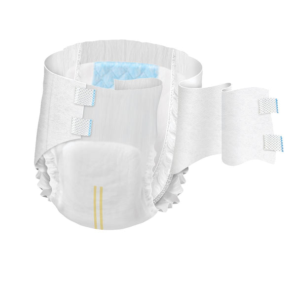 FitRight Bariatric Adult Incontinence Briefs, 5XL, for Waist Size 90"-106", White, 32/CS (BARIBRIEFPLUS) Case of 32