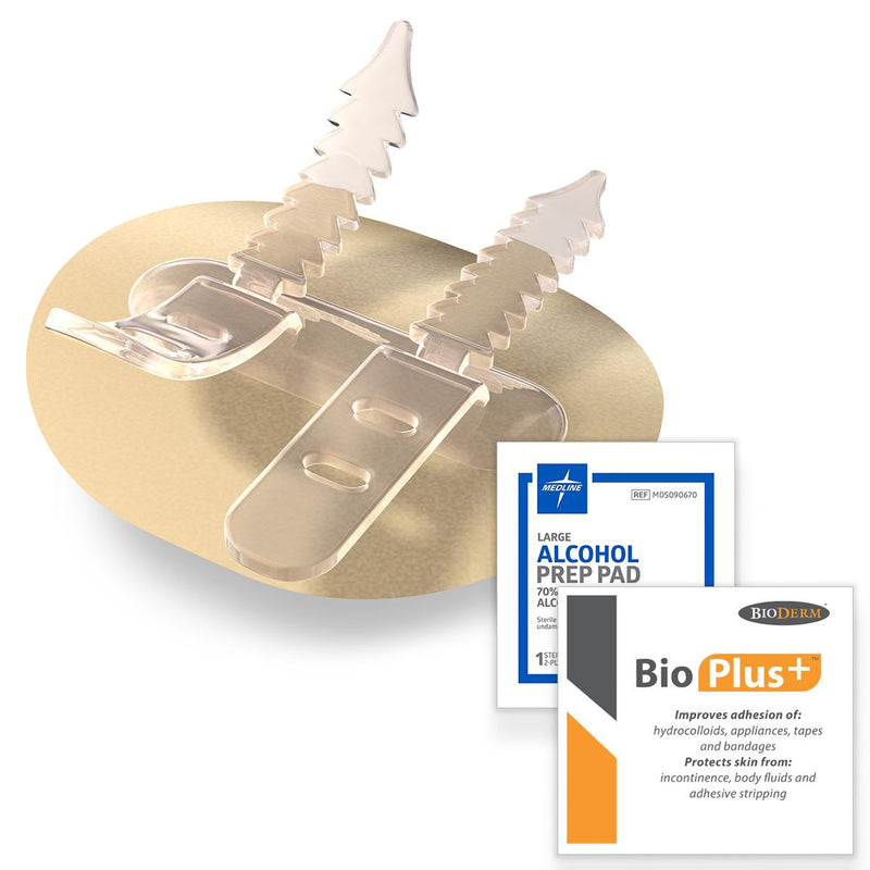 Total Secure Tube Securement Device, Nonsterile, Double Strap, Size L, 1 EA (BOM51300NSEA) Each