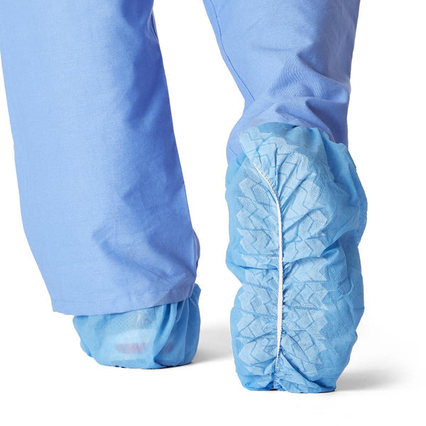 Spunbond Polypropylene Nonskid Shoe Covers, Blue, Size XL, 200/CS  (CRI2003) Case of 200