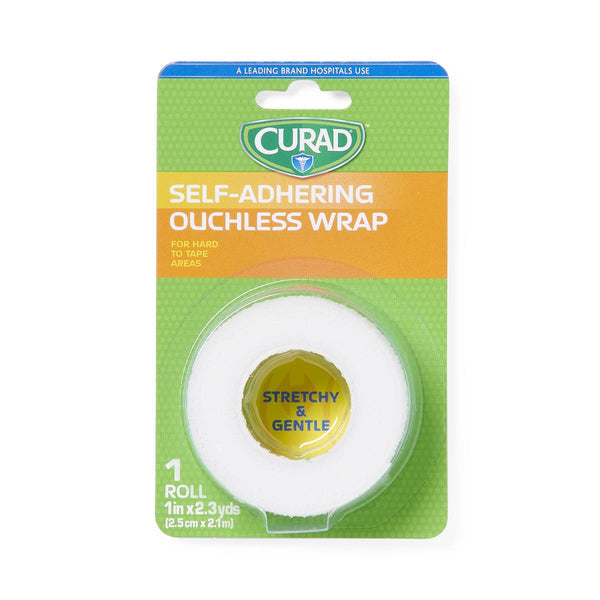 CURAD Ouchless Tape, 1" x 2.3 yd., 24/CS  (CUR08801RBC) Case of 24