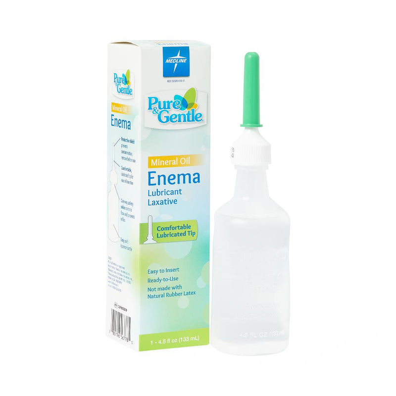 Pure and Gentle Disposable Mineral Oil Enema, 24/CS  (CUR095010) Case of 24