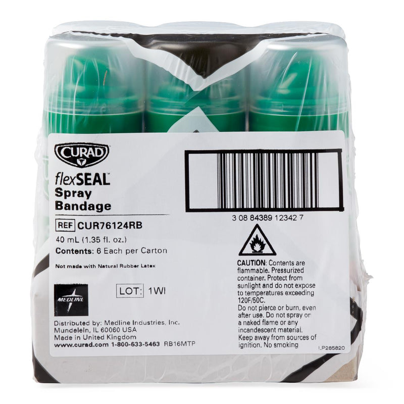 CURAD flexSEAL Spray Bandage, 40 mL, 1/EA  (CUR76124RBH) Each