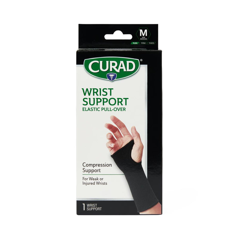 CURAD Elastic Pull-Over Wrist Support, Size M, Retail Packaging, 1 EA (CURORT196MHH) Each